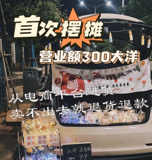 从淘宝拼多多抖音等平台下单摆地摊,卖不出去的7天无理由退货退款